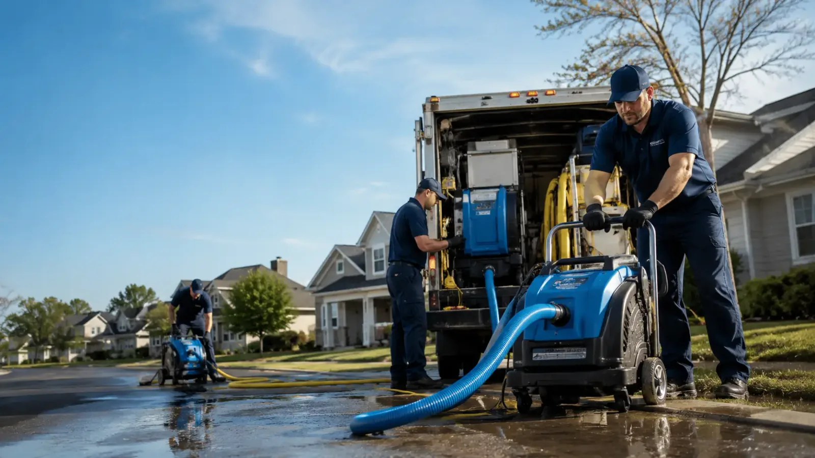 Flood Damage Cleanup in Canton, OK